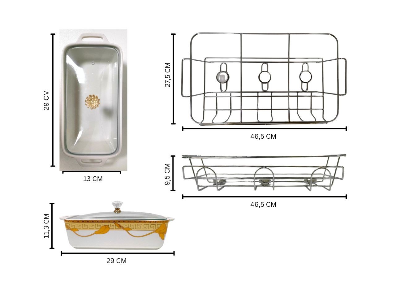Vicenza Wadah Saji Serena B916 Lily